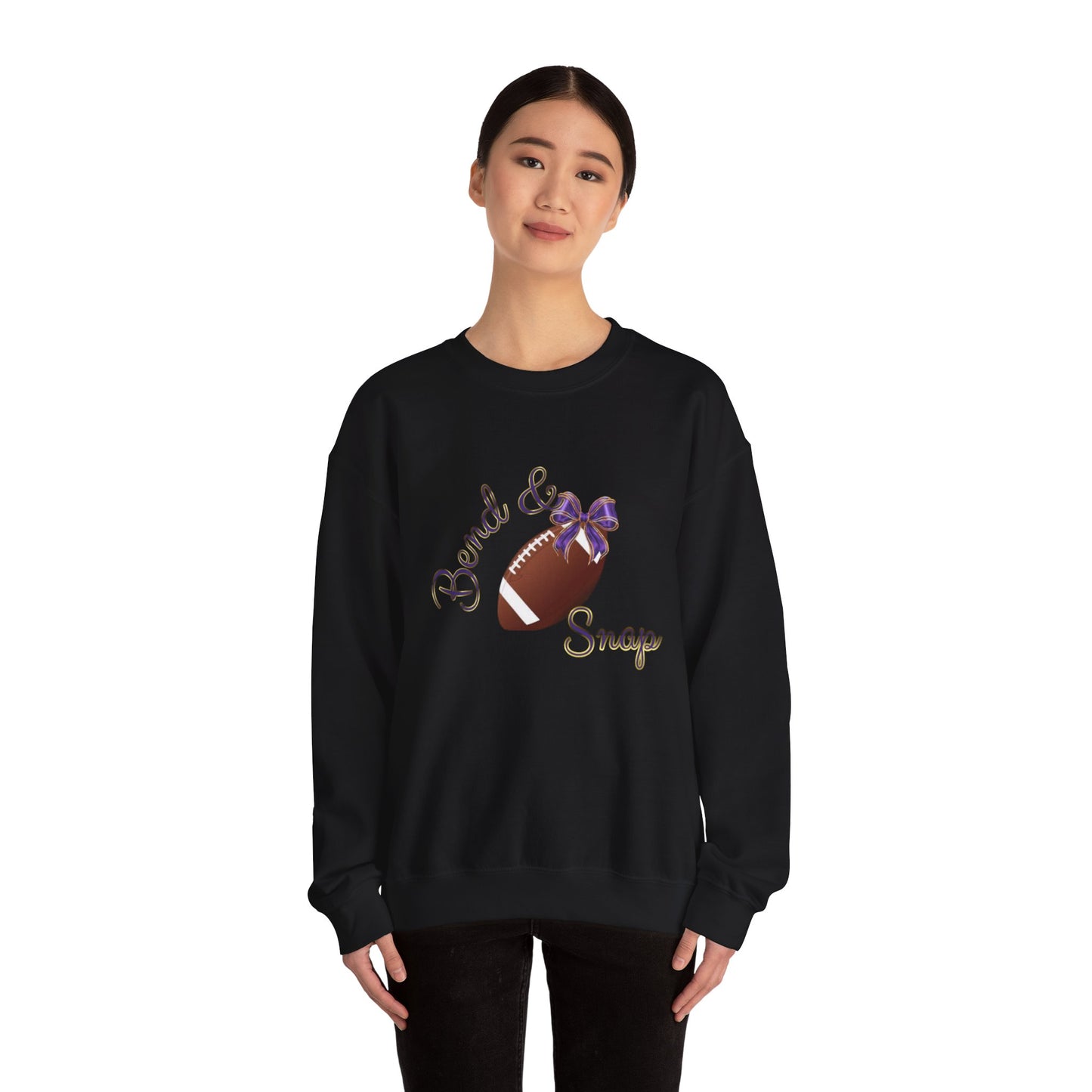 Bend & Snap Football Crewneck Sweatshirt