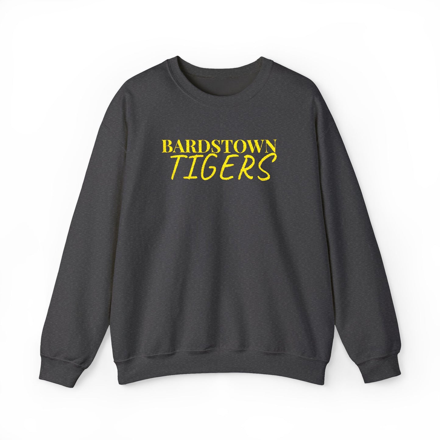 Bardstown Tigers Embroidered Crewneck Sweatshirt | Unisex Apparel for Game Day, Team Spirit Wear, Cozy Comfort, School Events, Gift Ideas