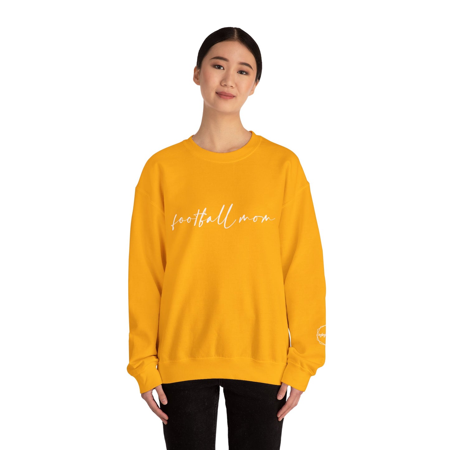 "football mom" Unisex Heavy Blend™ Crewneck Sweatshirt