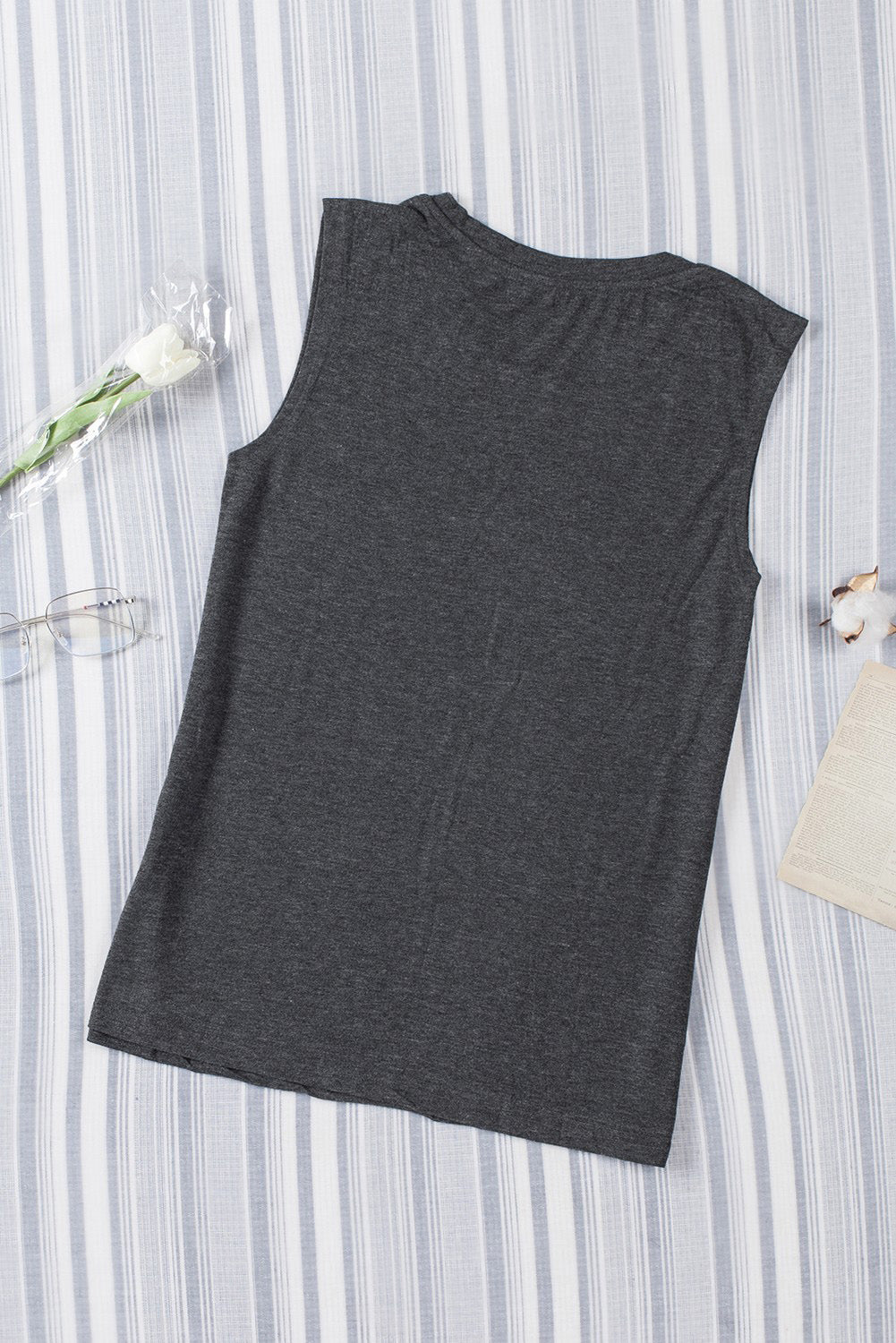 LONG LIVE COWGIRLS Graphic Round Neck Tank