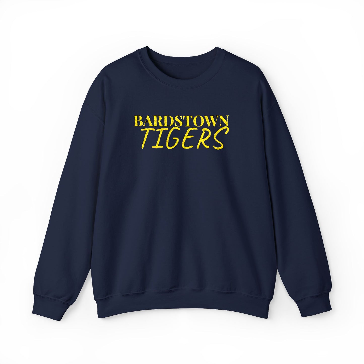 Bardstown Tigers Embroidered Crewneck Sweatshirt | Unisex Apparel for Game Day, Team Spirit Wear, Cozy Comfort, School Events, Gift Ideas