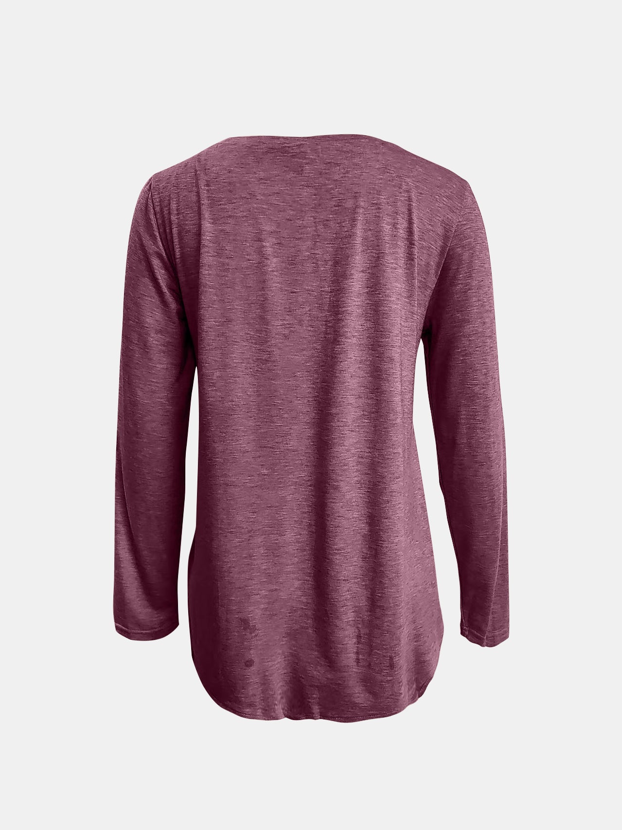 Full Size Reindeer MERRY CHRISTMAS Round Neck Long Sleeve T-Shirt