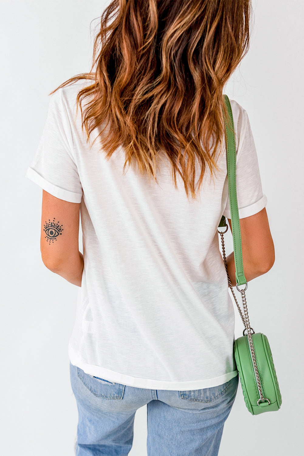 HE IS RISEN Graphic Round Neck Short Sleeve T-Shirt