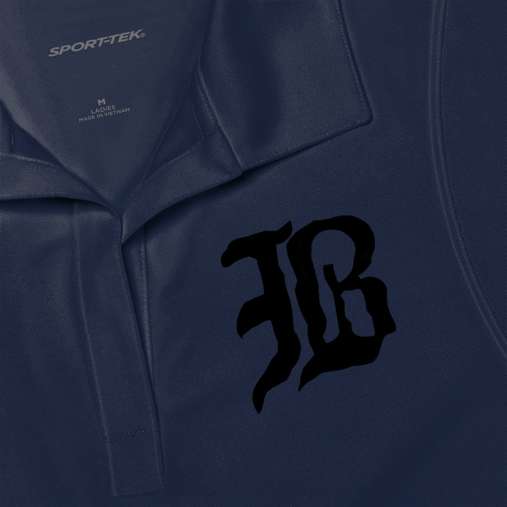 Women's Polo Shirt Black "B"