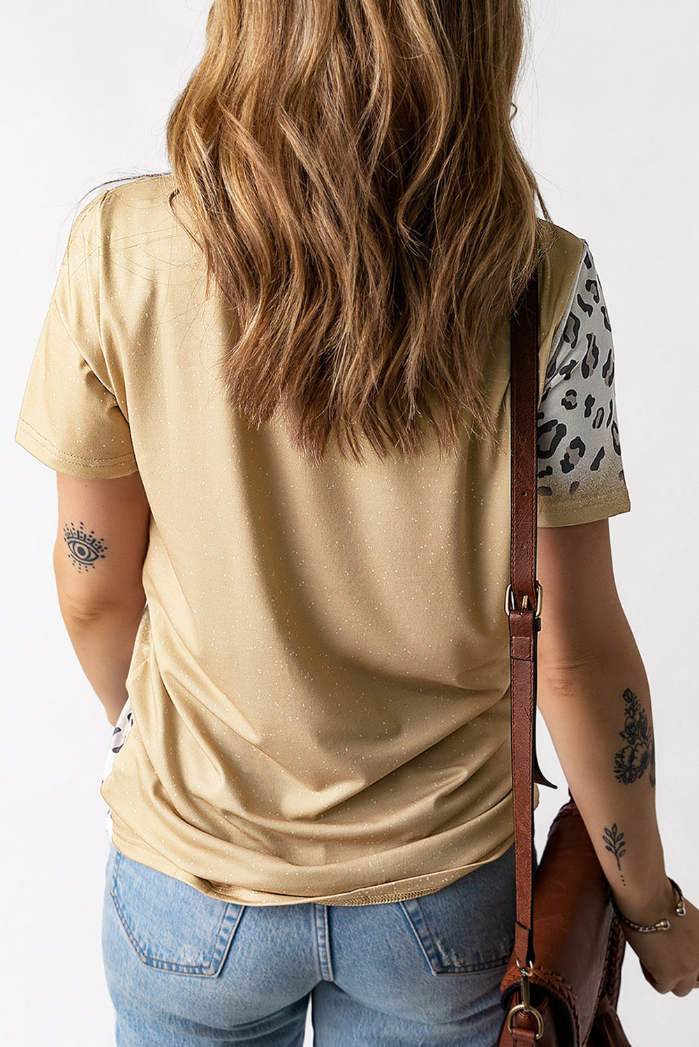 COWBOY TAKE ME AWAY Graphic Round Neck Short Sleeve T-Shirt