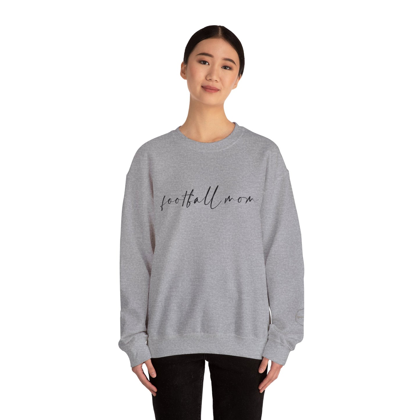 "football mom" Unisex Heavy Blend™ Crewneck Sweatshirt