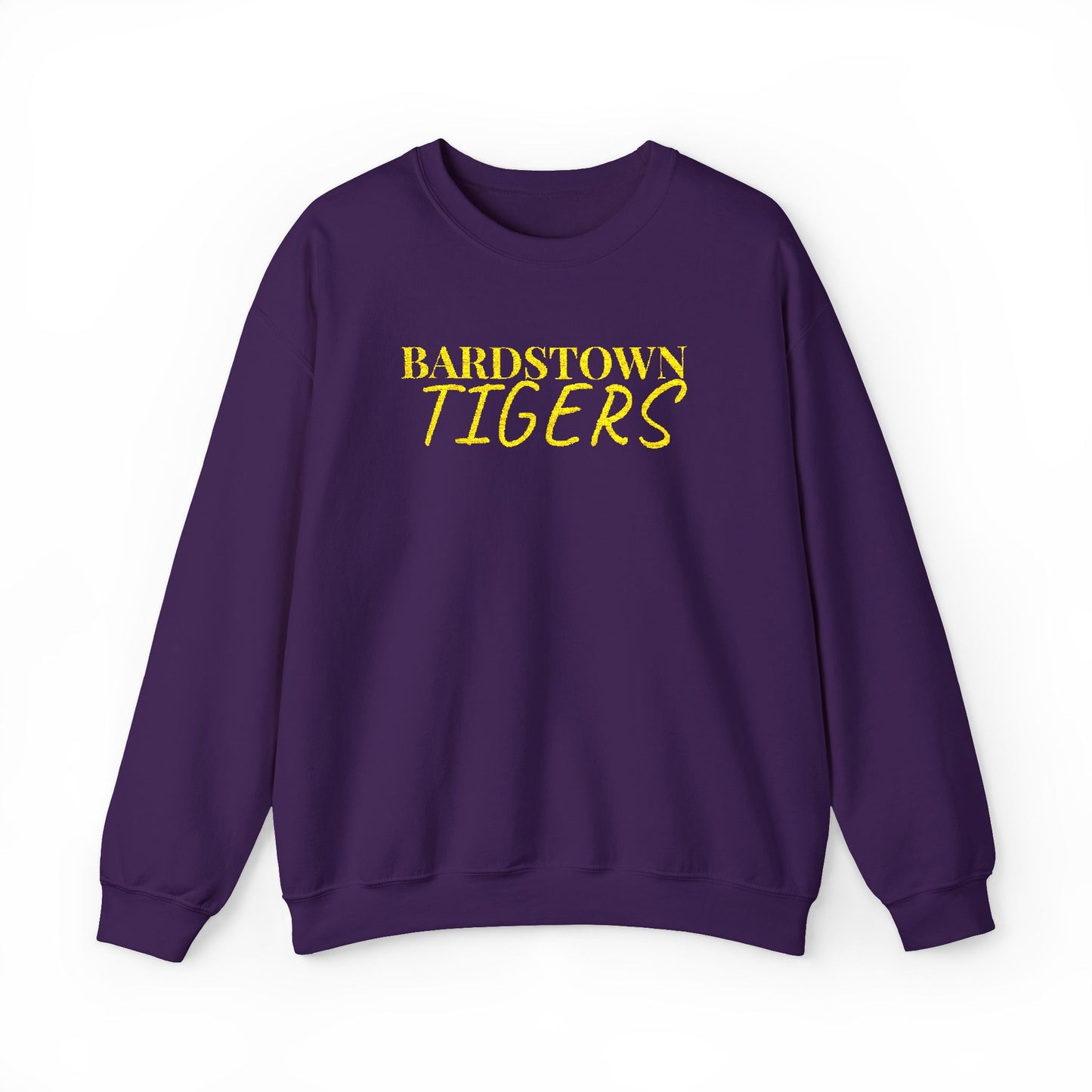 Bardstown Tigers Embroidered Crewneck Sweatshirt | Unisex Apparel for Game Day, Team Spirit Wear, Cozy Comfort, School Events, Gift Ideas