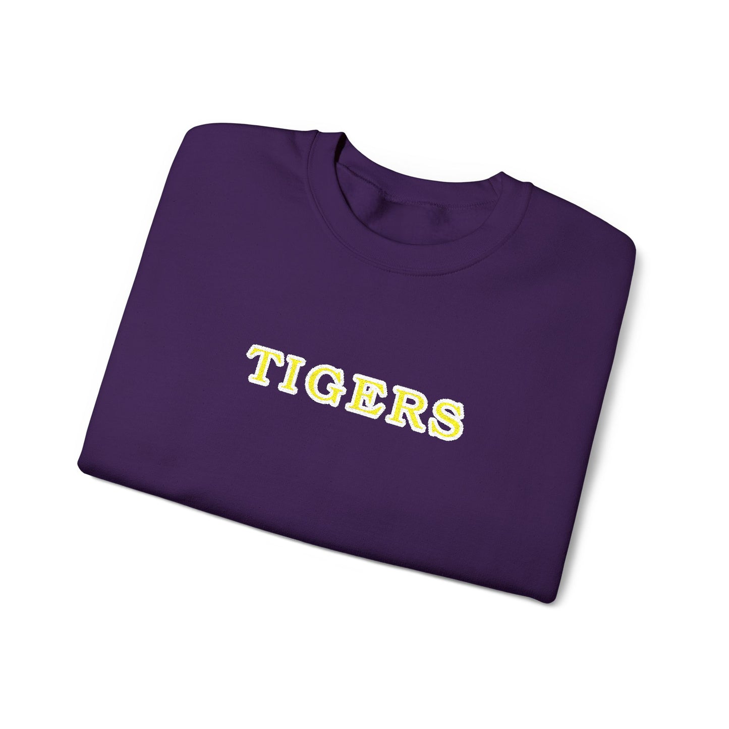 TIGERS Embroidered Heavy Blend™ Crewneck Sweatshirt