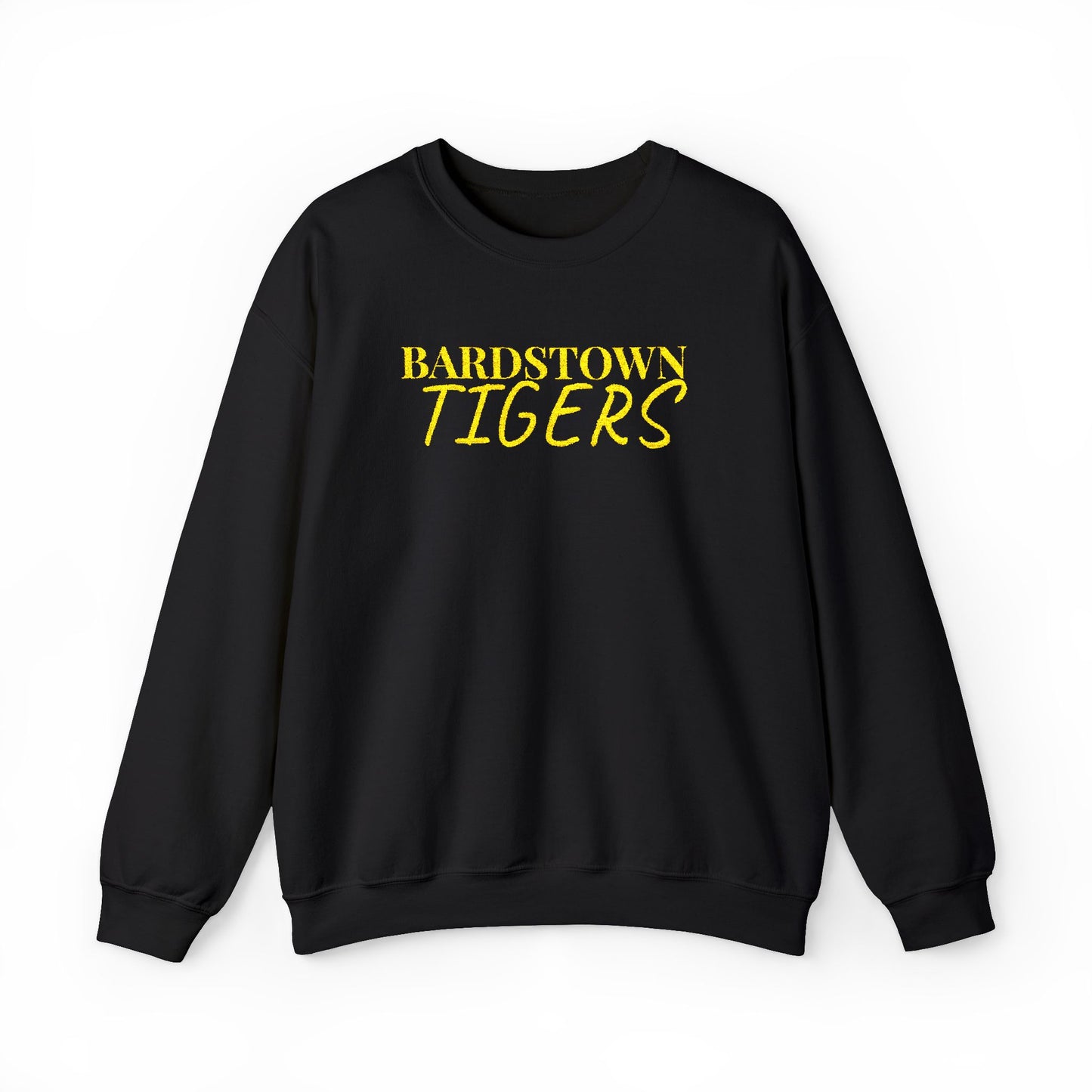Bardstown Tigers Embroidered Crewneck Sweatshirt | Unisex Apparel for Game Day, Team Spirit Wear, Cozy Comfort, School Events, Gift Ideas