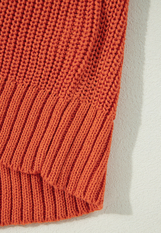 THANKSGIVING Round Neck Long Sleeve Sweater