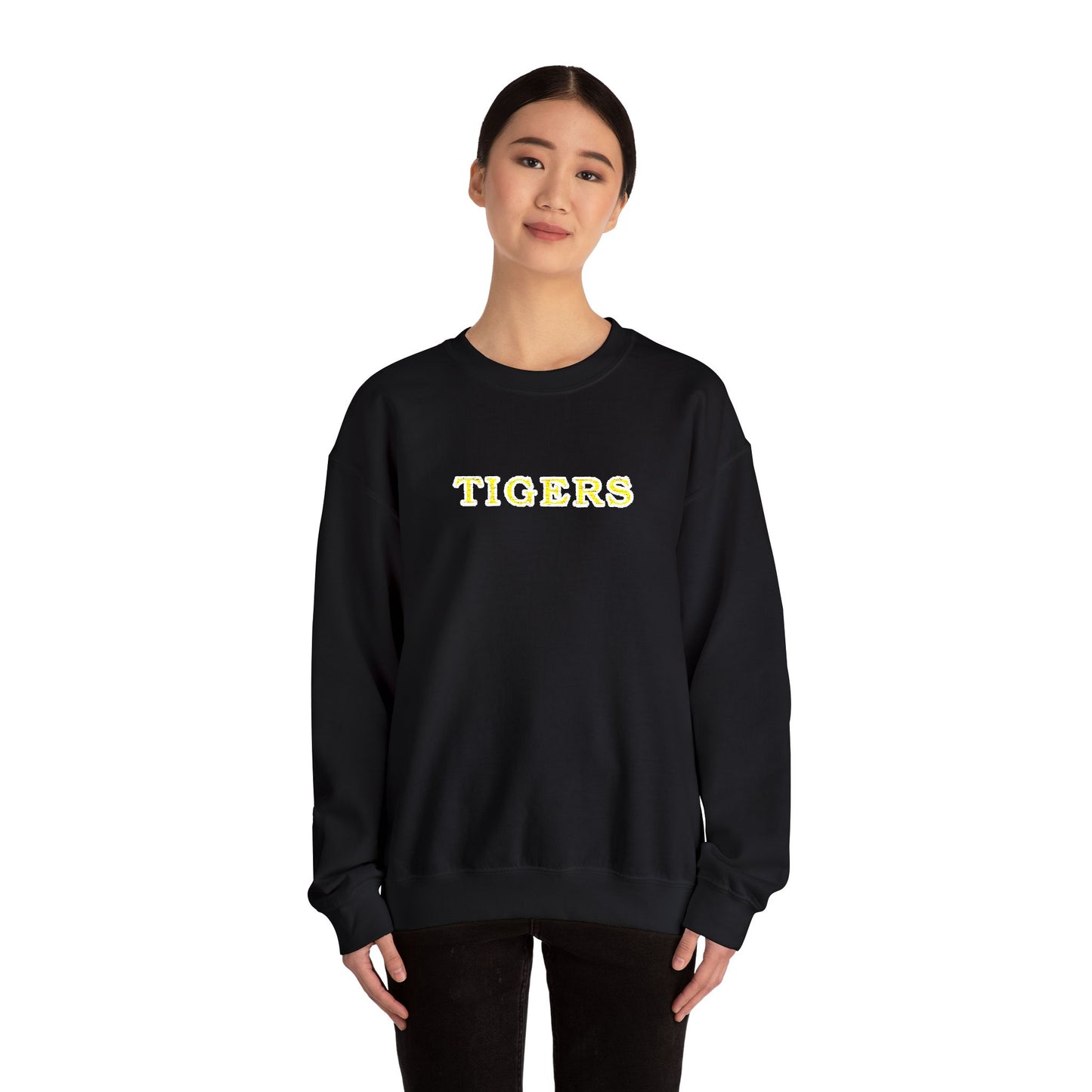 TIGERS Embroidered Heavy Blend™ Crewneck Sweatshirt