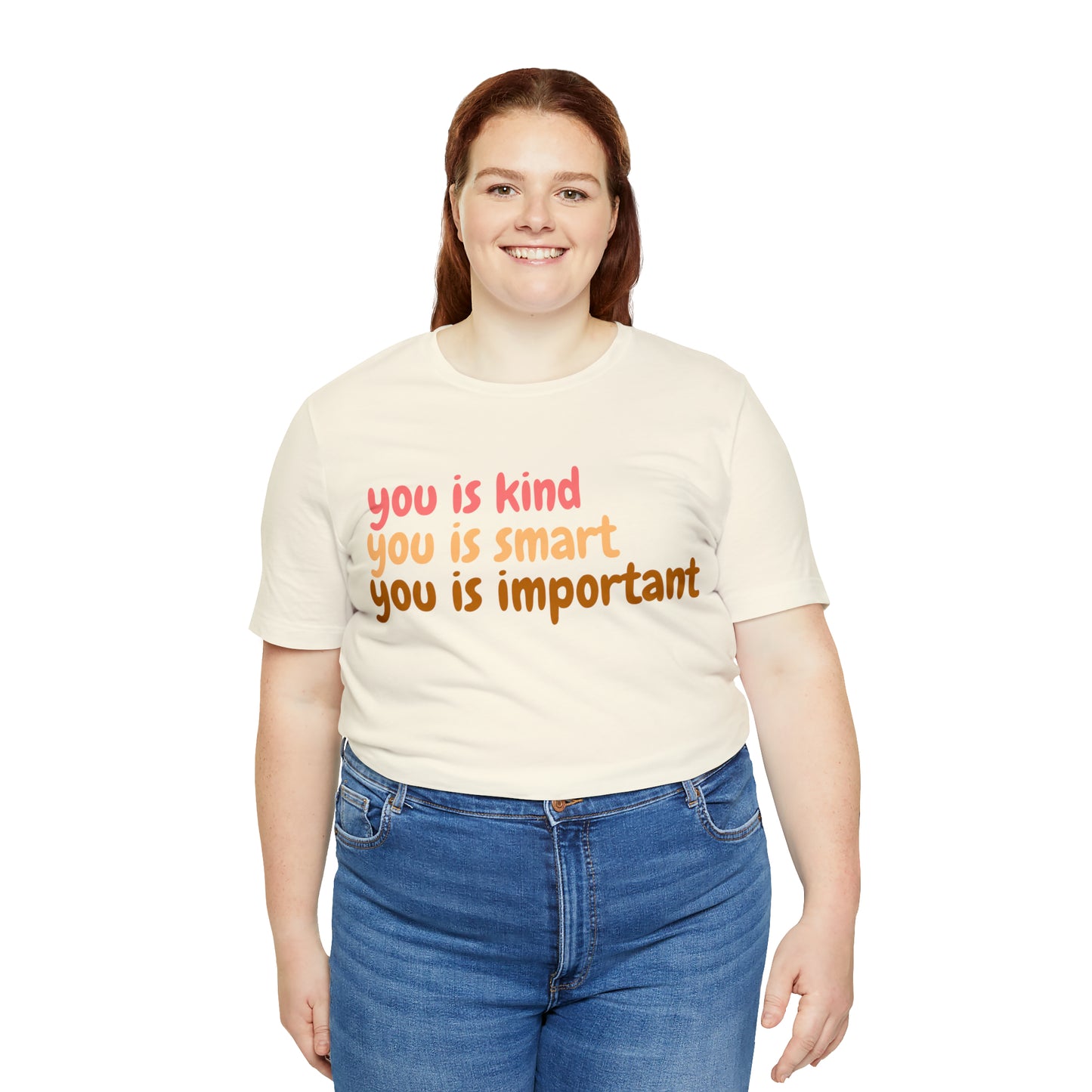 KIND, SMART, IMPORTANT Unisex Jersey Short Sleeve Tee