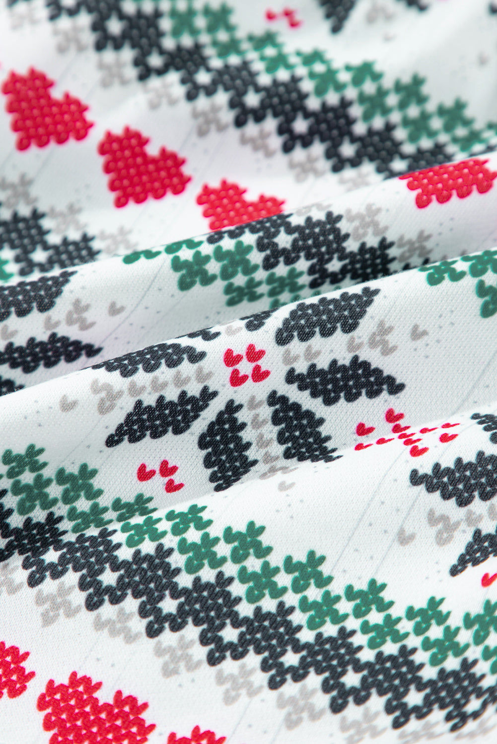 SLEIGH Letter Graphic Round Neck Top and Printed Shorts Lounge Set