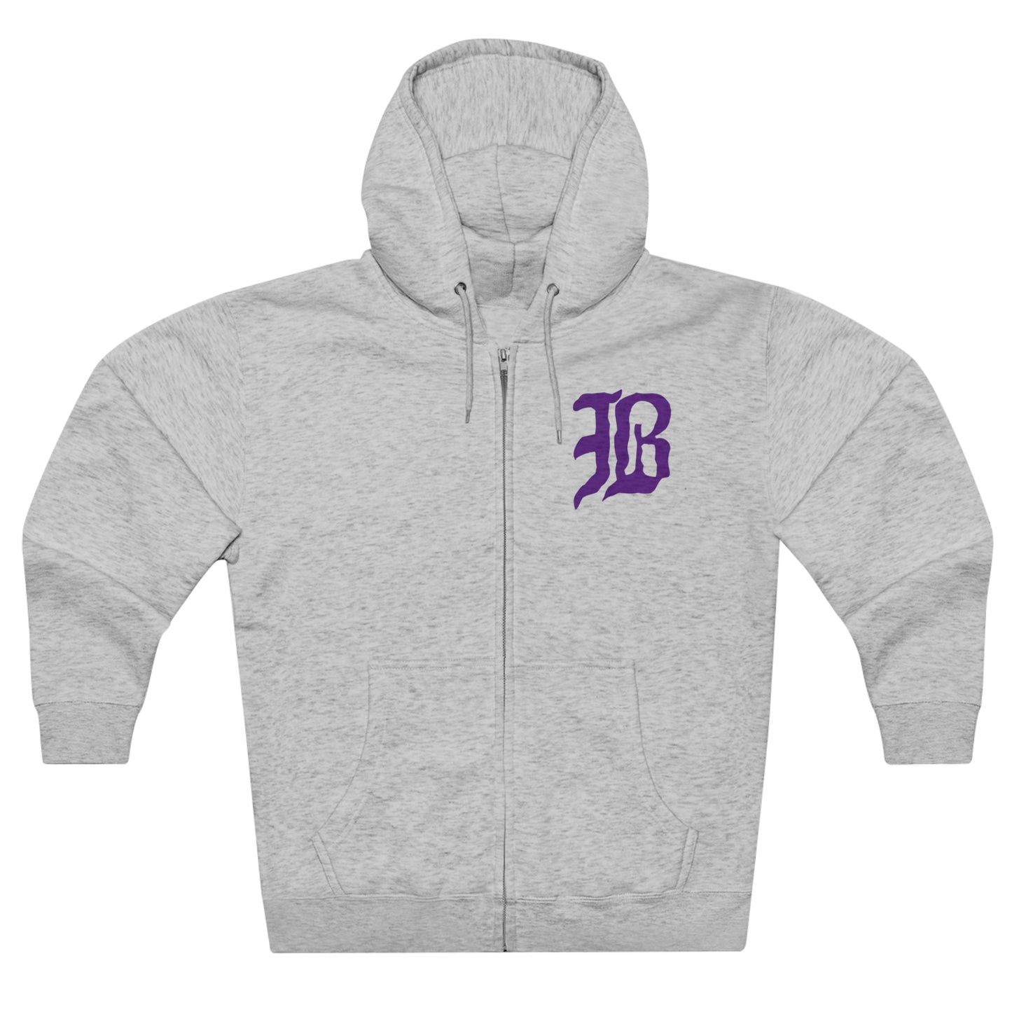 Proud Grandma of a Tiger with Bardstown "B" Unisex Premium Full Zip Hoodie