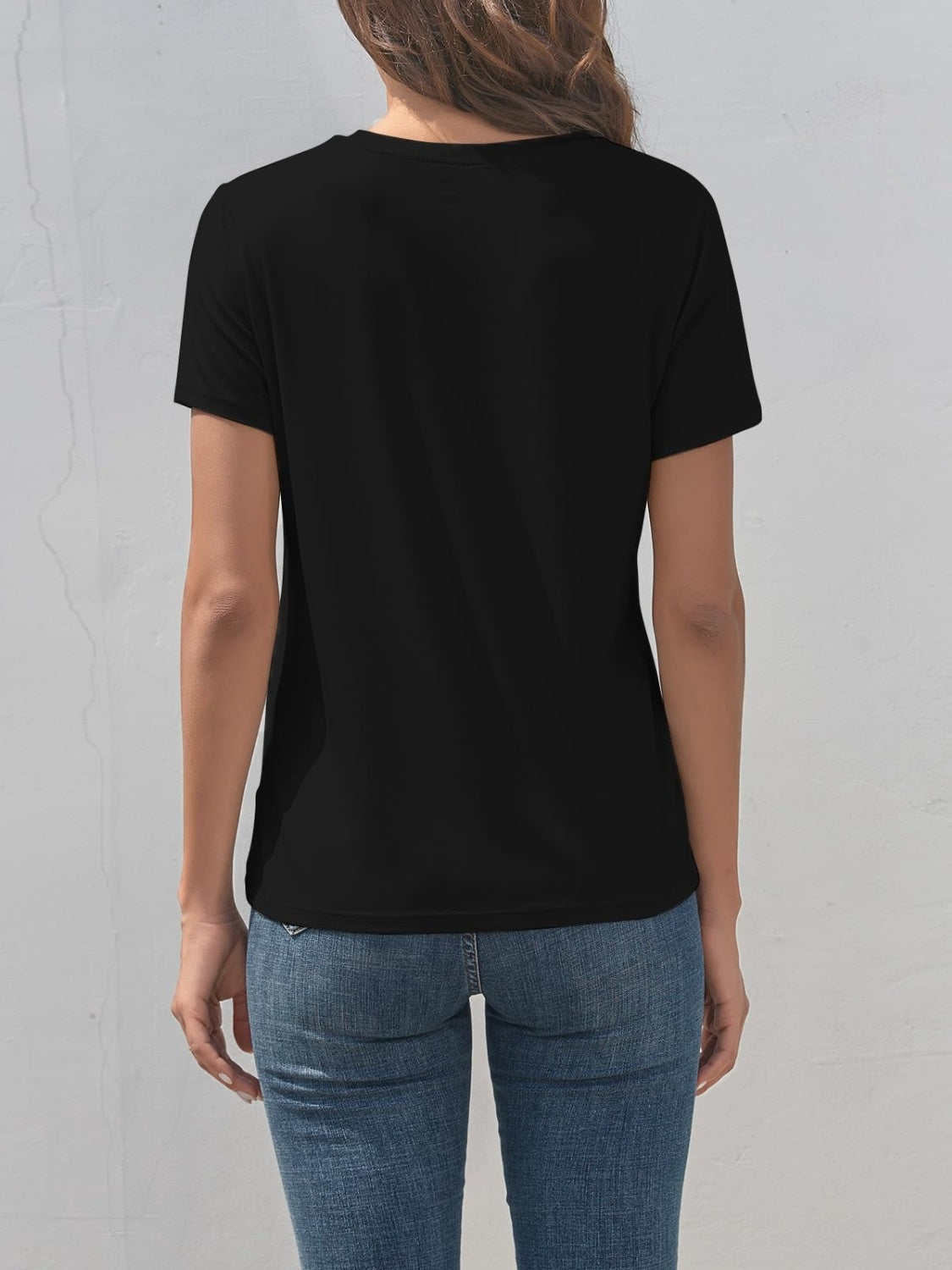 FAITH CAN MOVE MOUNTAINS Graphic Round Neck Short Sleeve T-Shirt