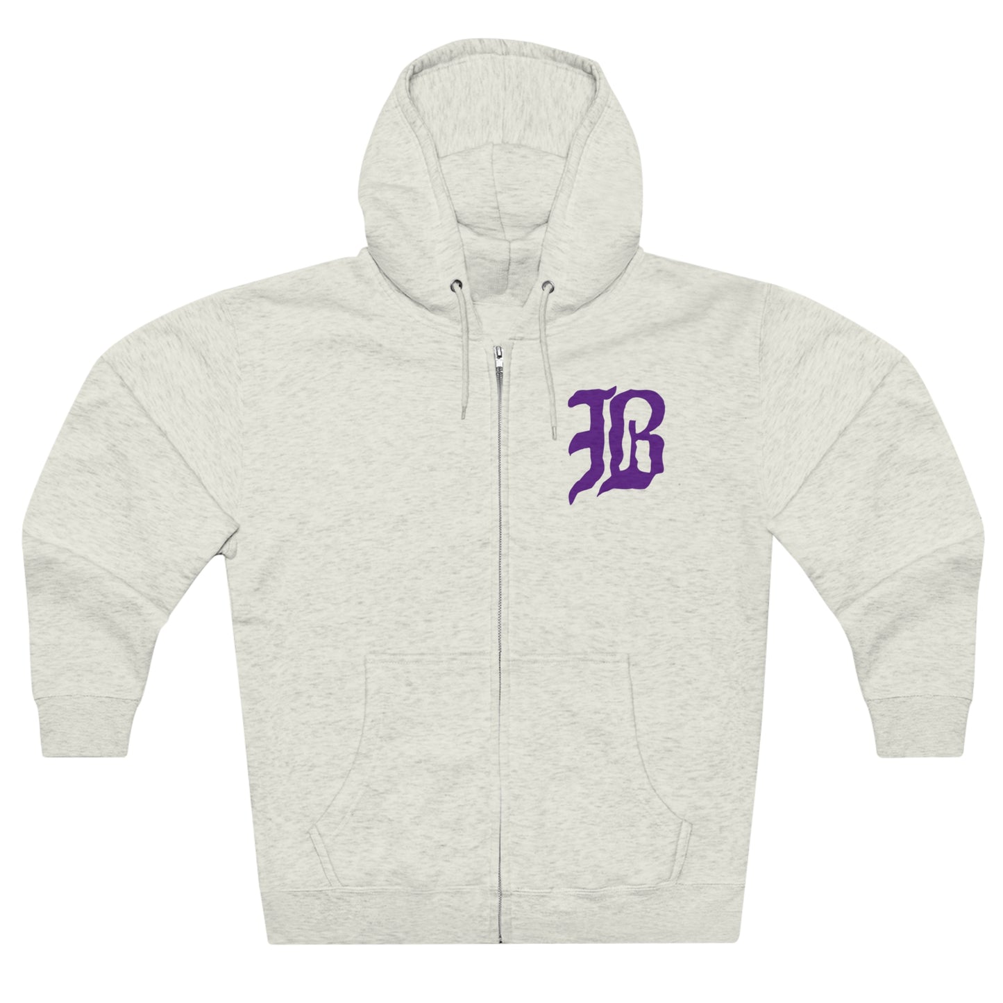 Proud Grandma of a Tiger with Bardstown "B" Unisex Premium Full Zip Hoodie