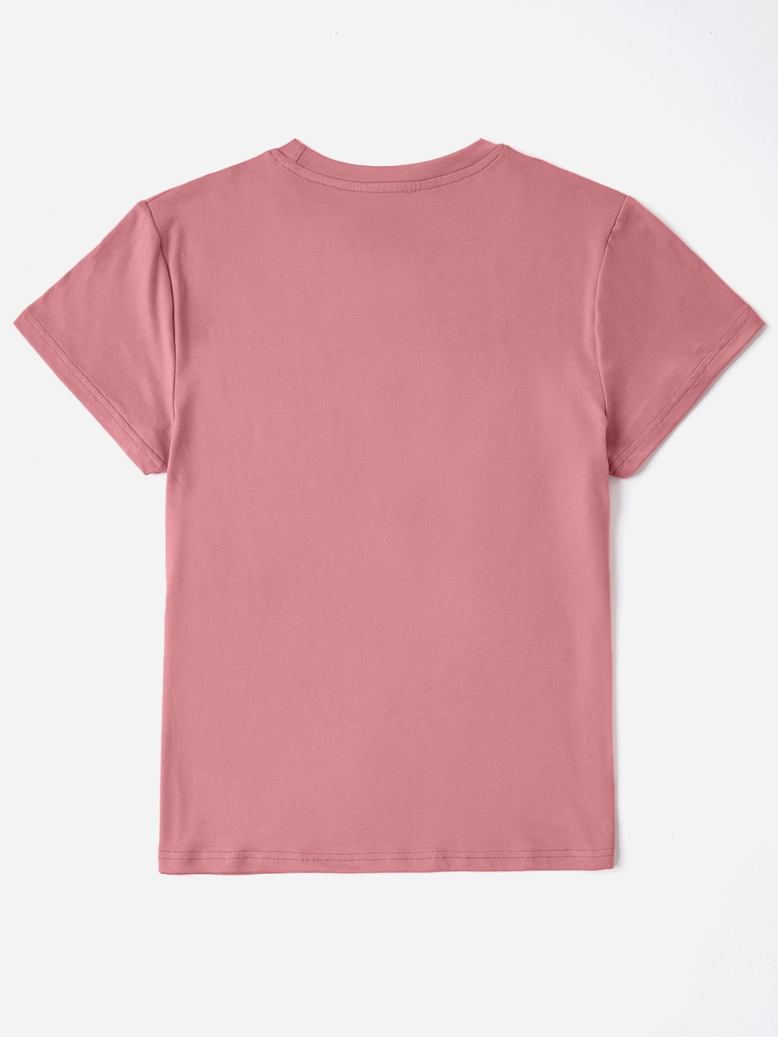 Love Wins Graphic Round Neck Short Sleeve T-Shirt
