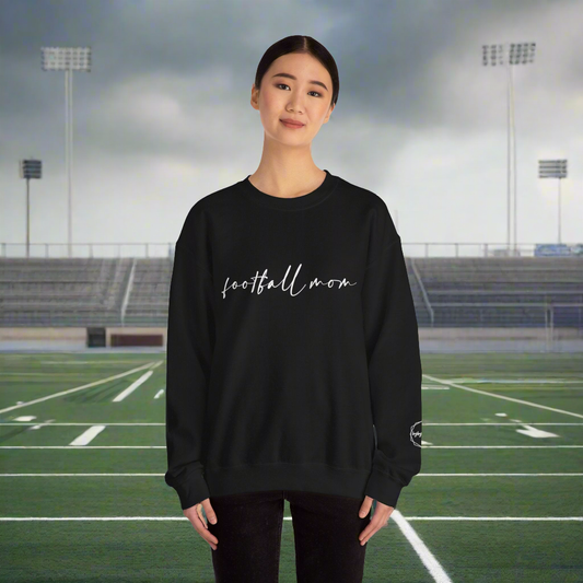 "football mom" Unisex Heavy Blend™ Crewneck Sweatshirt