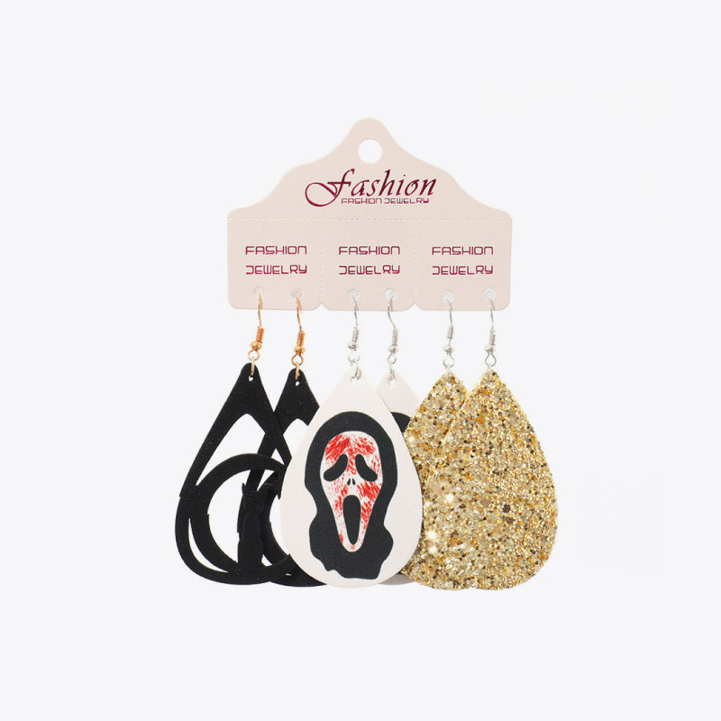 Halloween Teardrop Shape Dangle Earrings