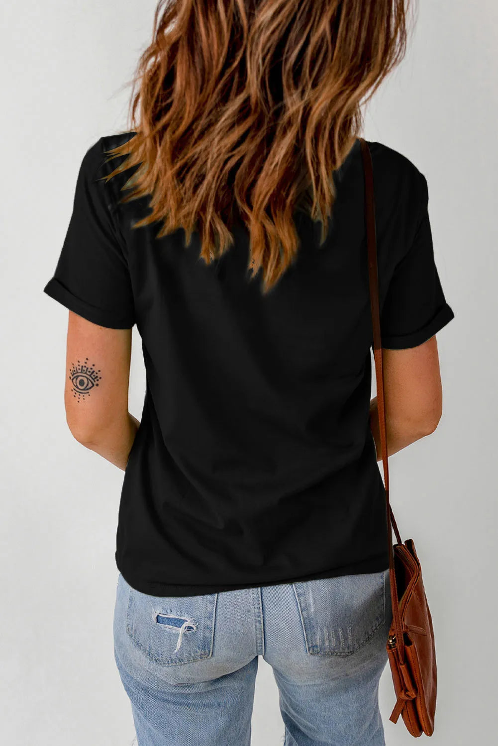 PUMPKIN Graphic Round Neck Short Sleeve T-Shirt