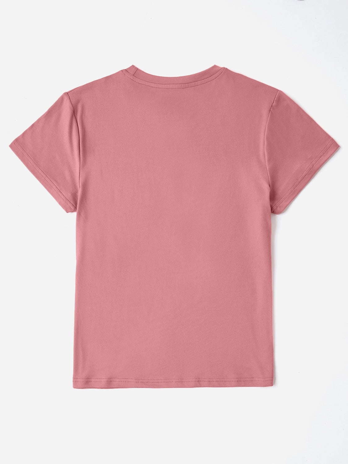 FAITH Cross Letter Graphic Round Neck Short Sleeve T-Shirt