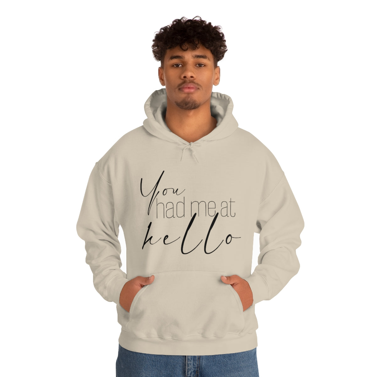 "You Had Me At Hello' Adult Unisex Hoodie