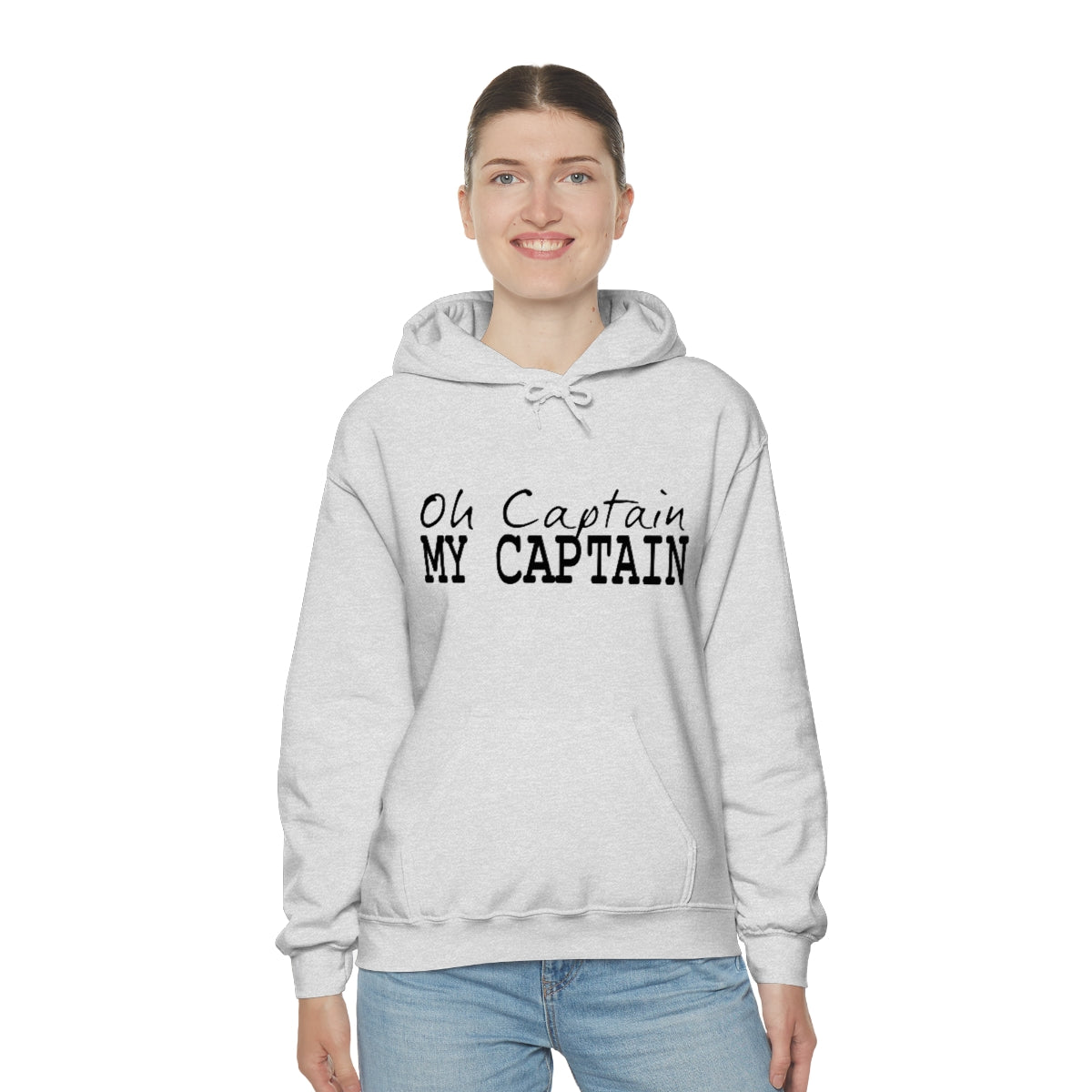 Oh Captain My Captain Adult Unisex Hoodie