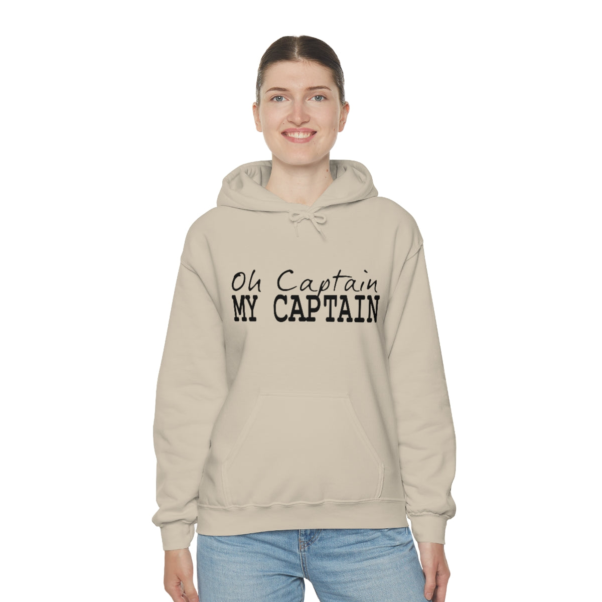 Oh Captain My Captain Adult Unisex Hoodie