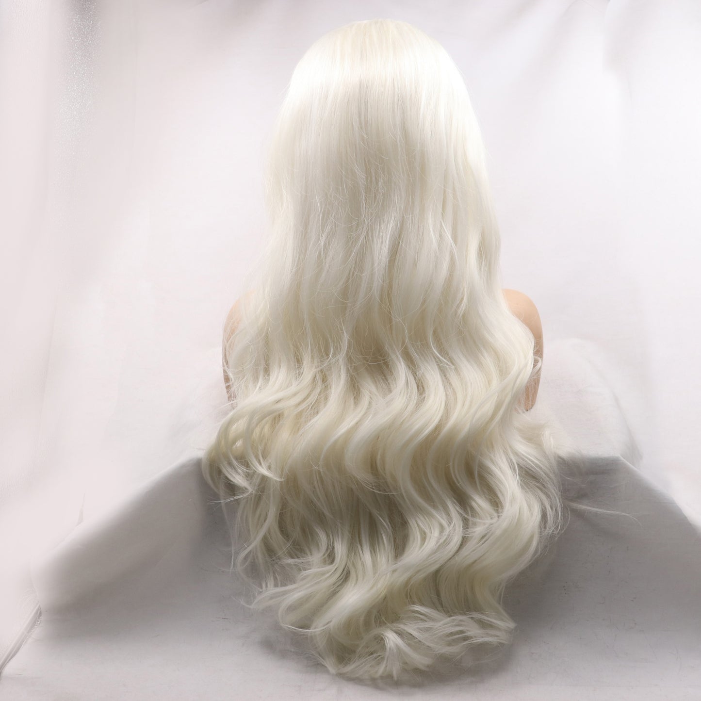 SHOMI 13*3" Lace Front Wigs Synthetic Long Wavy 24" 130% Density