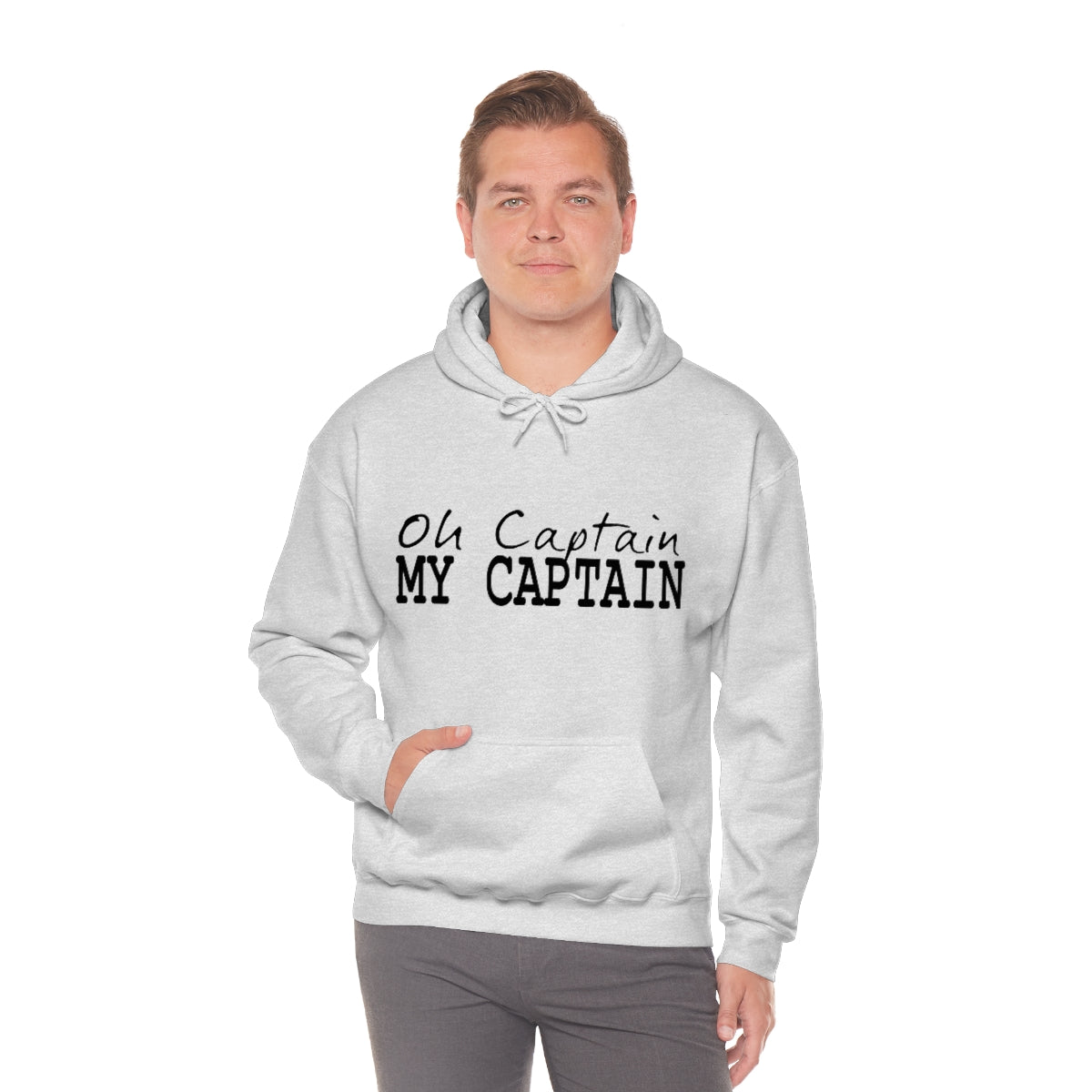 Oh Captain My Captain Adult Unisex Hoodie