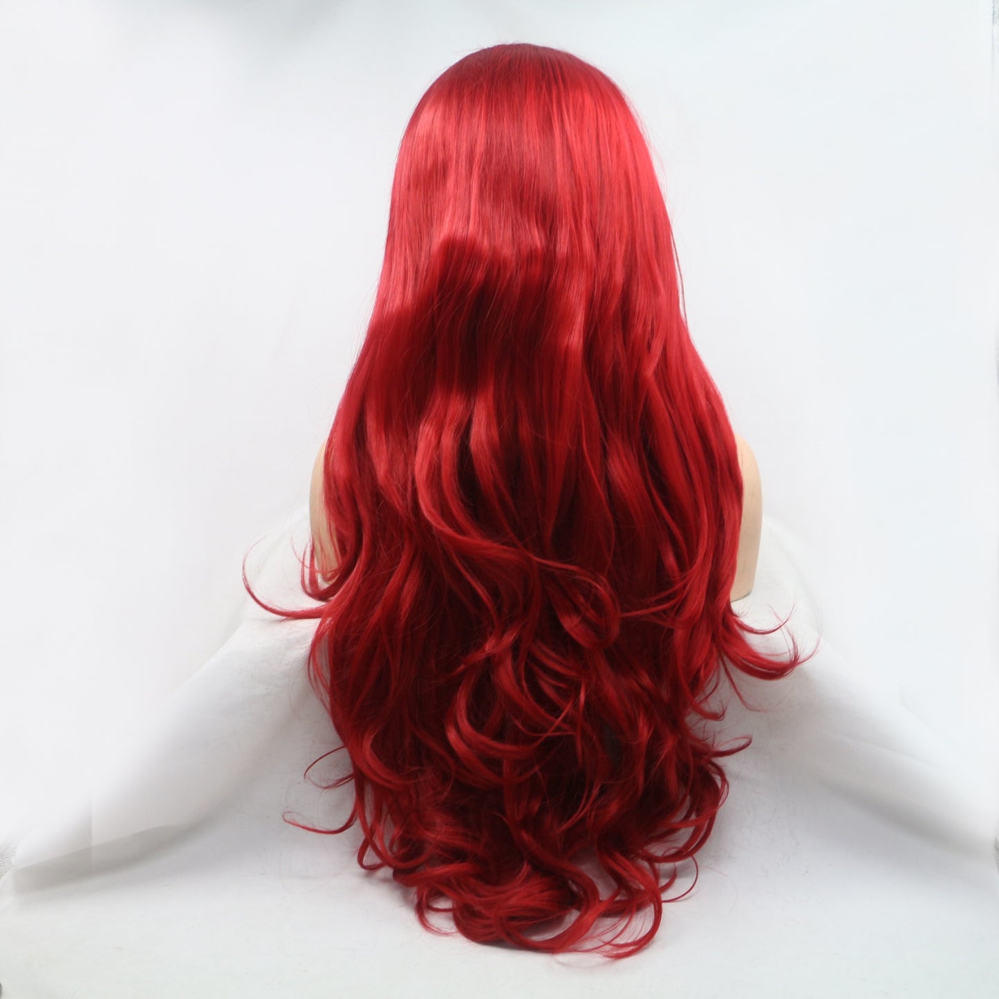 SHOMI 13*3" Lace Front Wigs Synthetic Long Wavy 24" 130% Density
