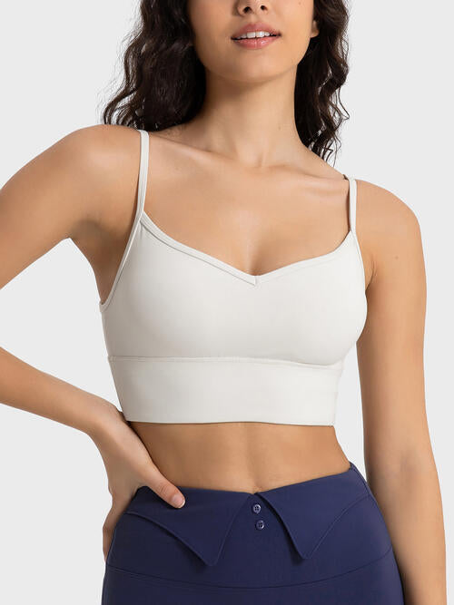 Spaghetti Strap Sport Bra