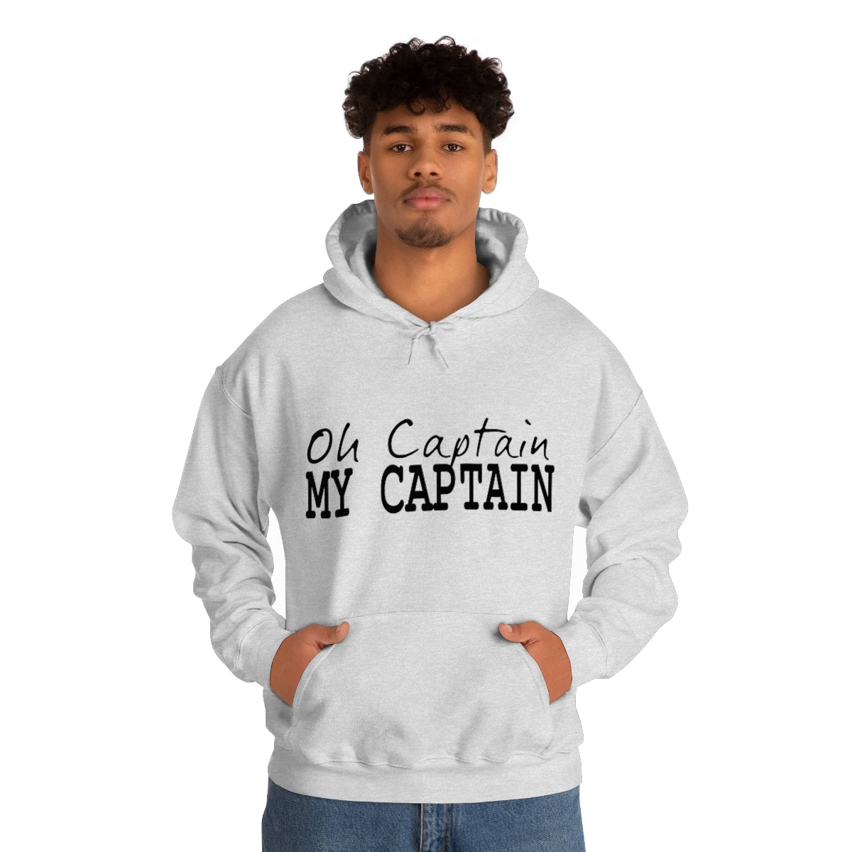 Oh Captain My Captain Adult Unisex Hoodie