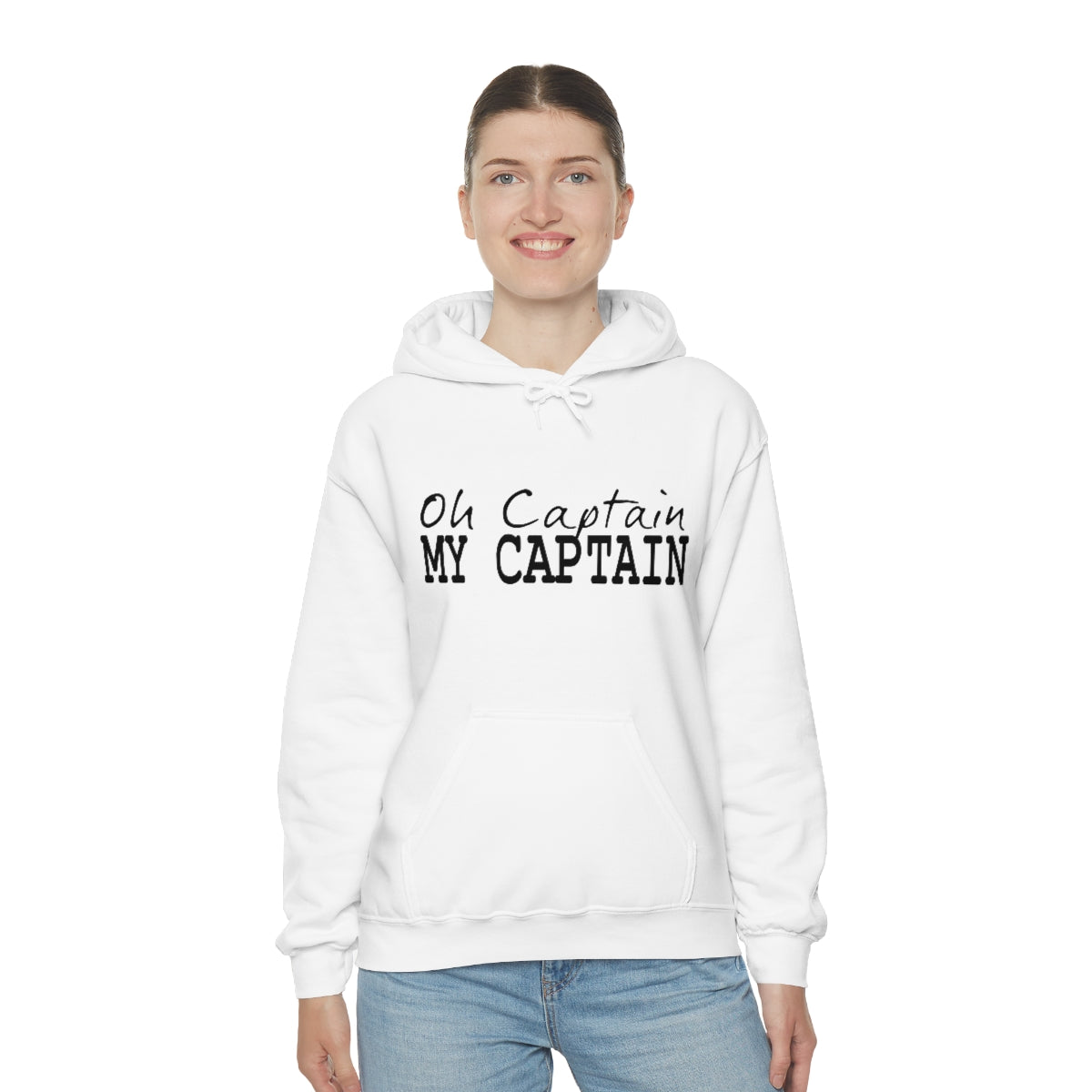 Oh Captain My Captain Adult Unisex Hoodie