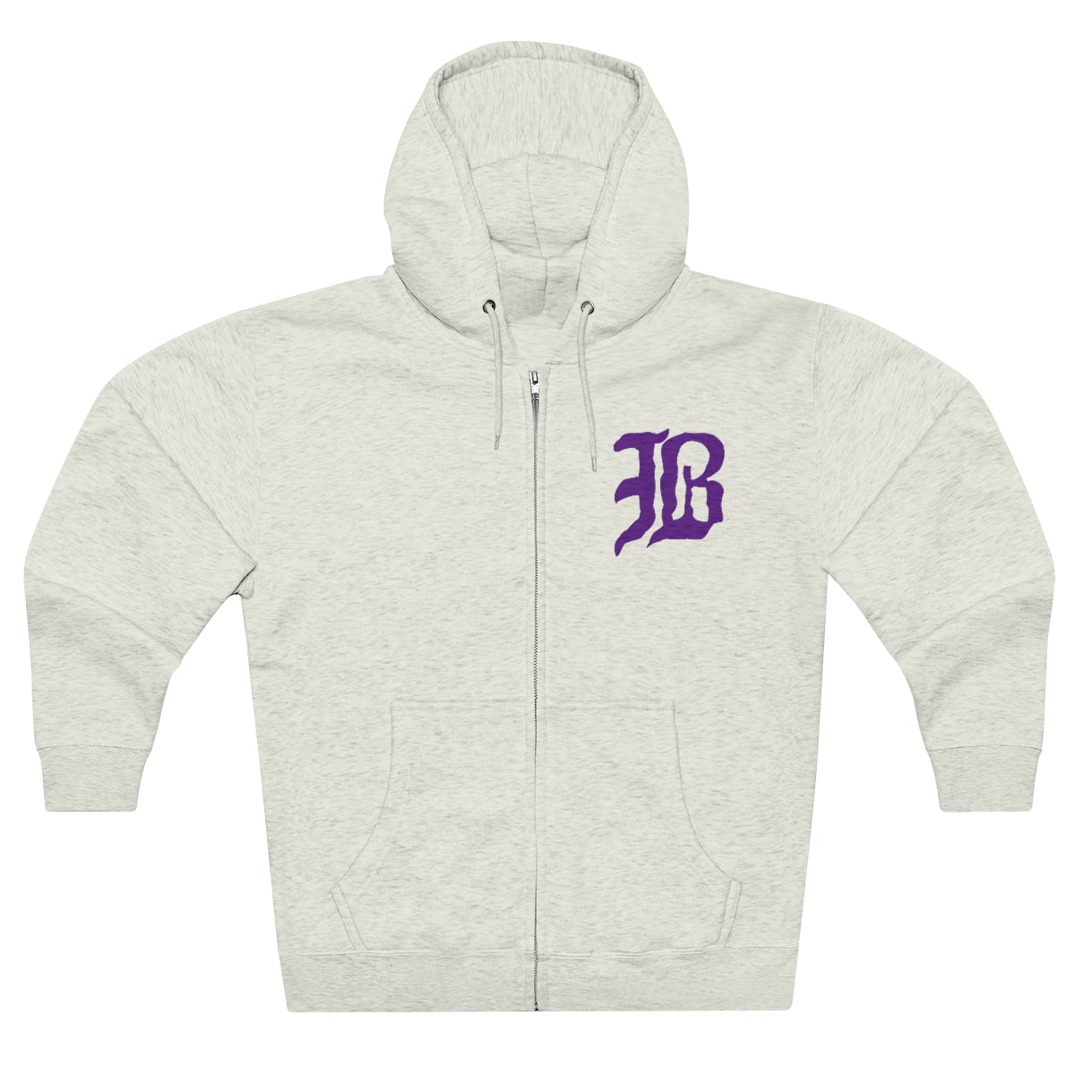 Bardstown "B" with Tiger Unisex Premium Full Zip Hoodie