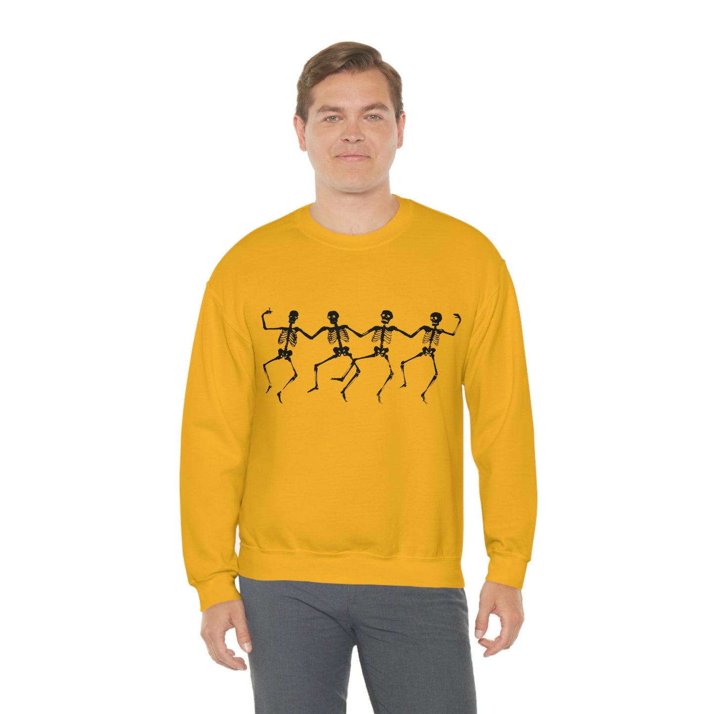 Skeleton Unisex Heavy Blend™ Crewneck Sweatshirt