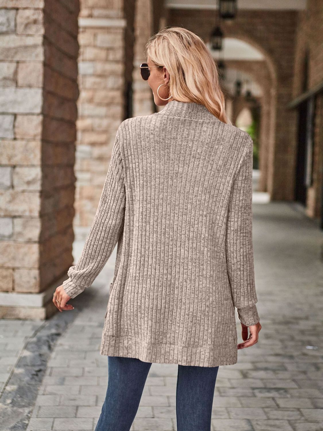 Lamy Open Front Cardigan with Pockets