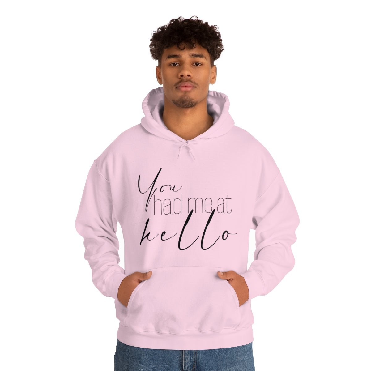 "You Had Me At Hello' Adult Unisex Hoodie