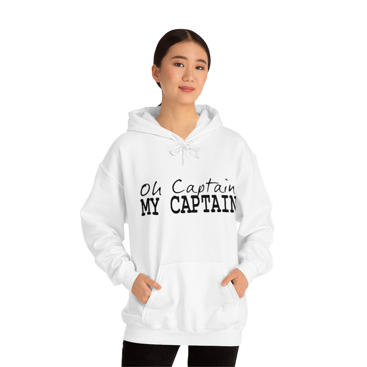 Oh Captain My Captain Adult Unisex Hoodie