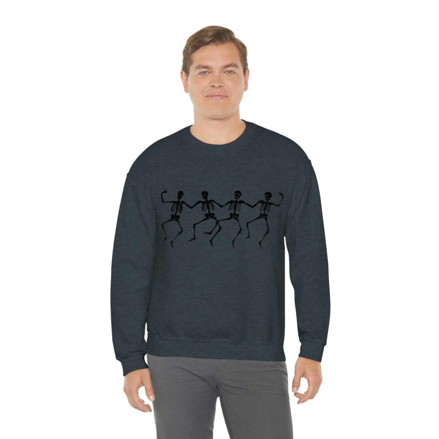 Skeleton Unisex Heavy Blend™ Crewneck Sweatshirt