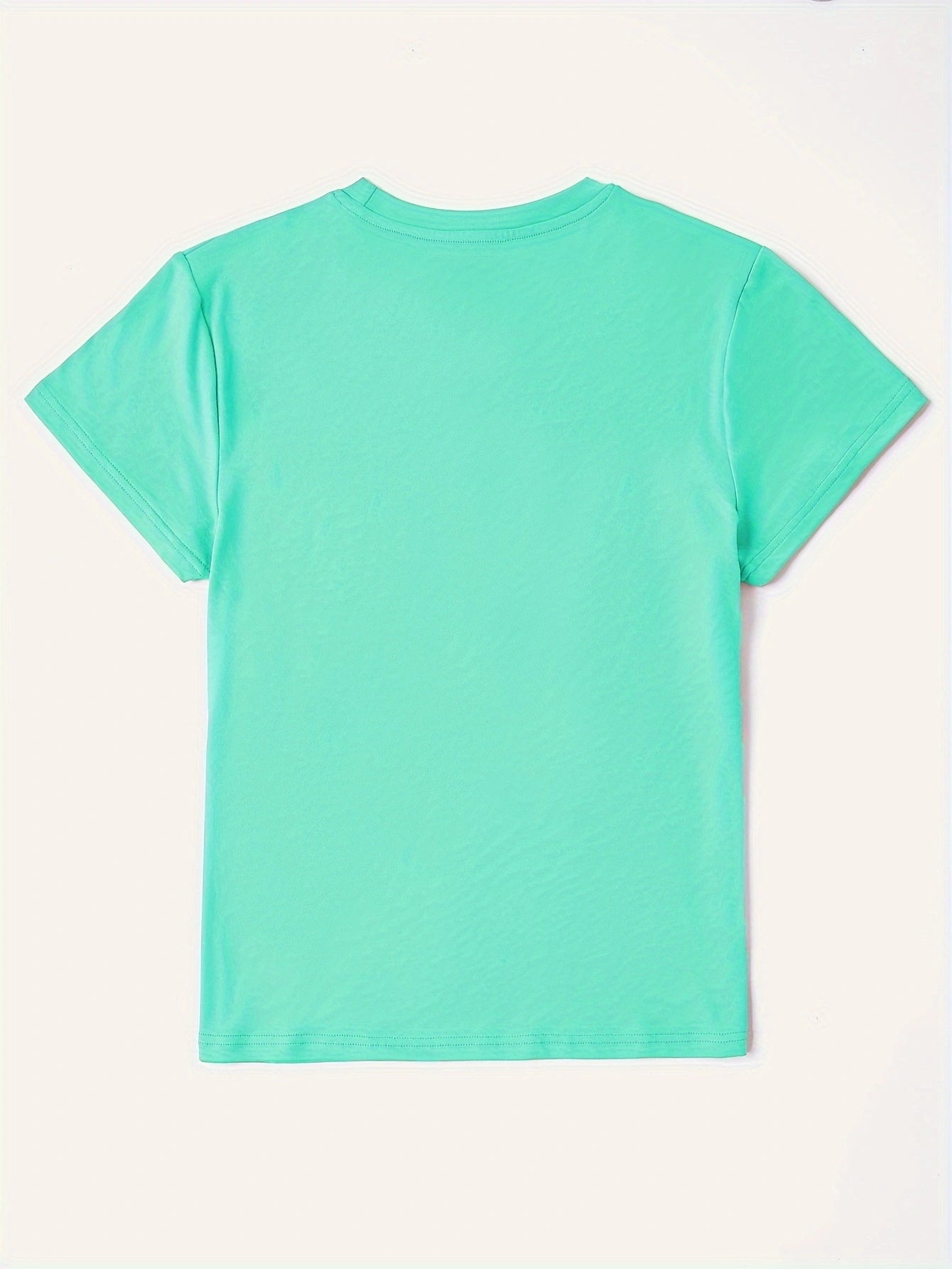 PRAY ON IT, PRAY OVER IT, PRAY THROUGH IT Letter Graphic Round Neck Short Sleeve T-Shirt