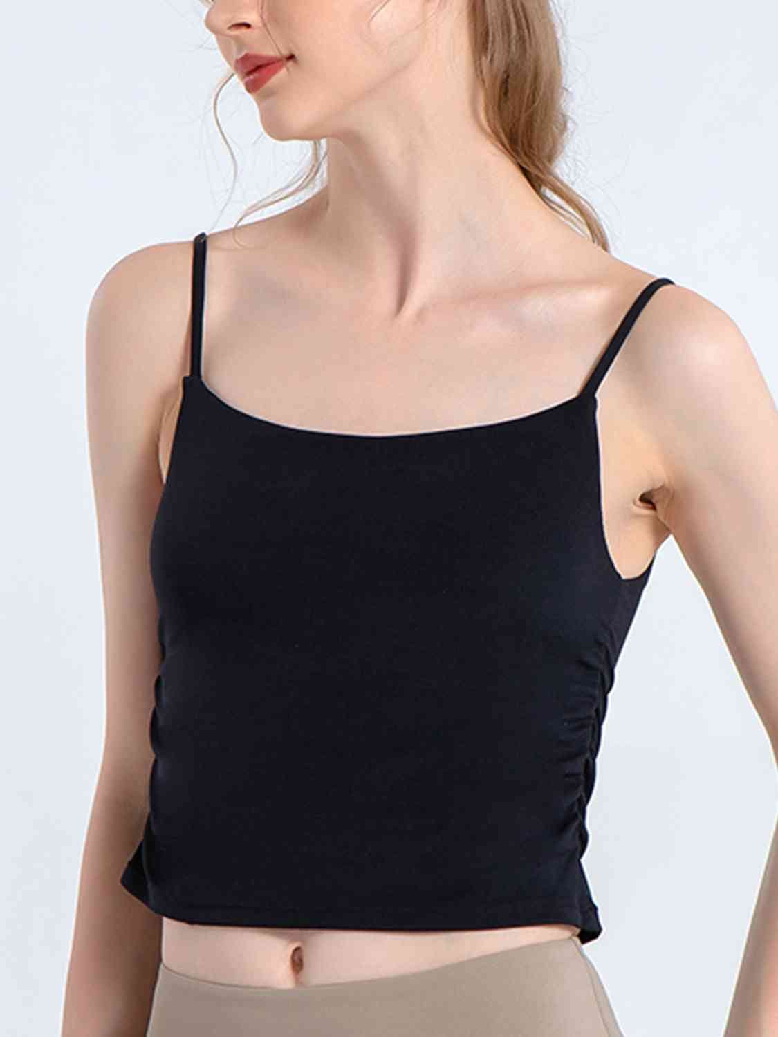 F.S. Lu Ruched Sports Cami