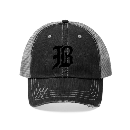 Bardstown Black "B" Trucker Hat