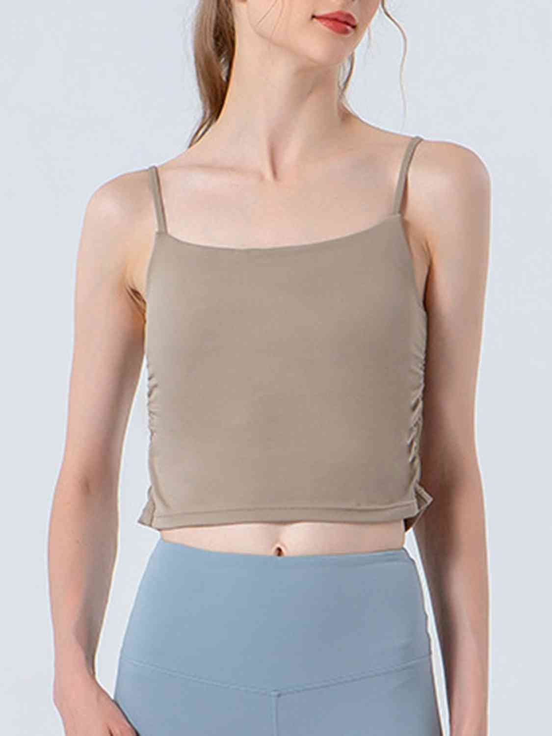 F.S. Lu Ruched Sports Cami