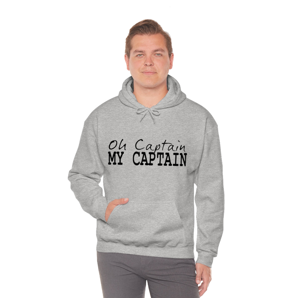 Oh Captain My Captain Adult Unisex Hoodie