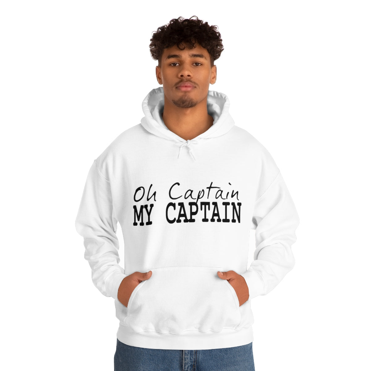 Oh Captain My Captain Adult Unisex Hoodie