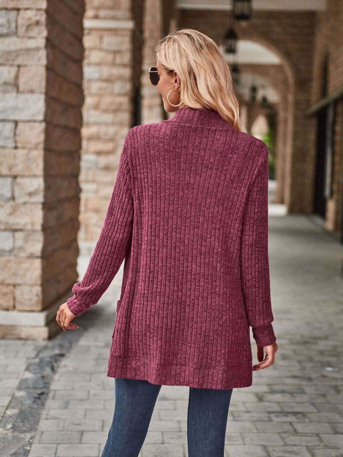 Lamy Open Front Cardigan with Pockets