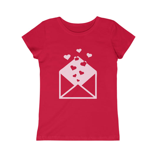 Girls Valentine's Envelope Tee