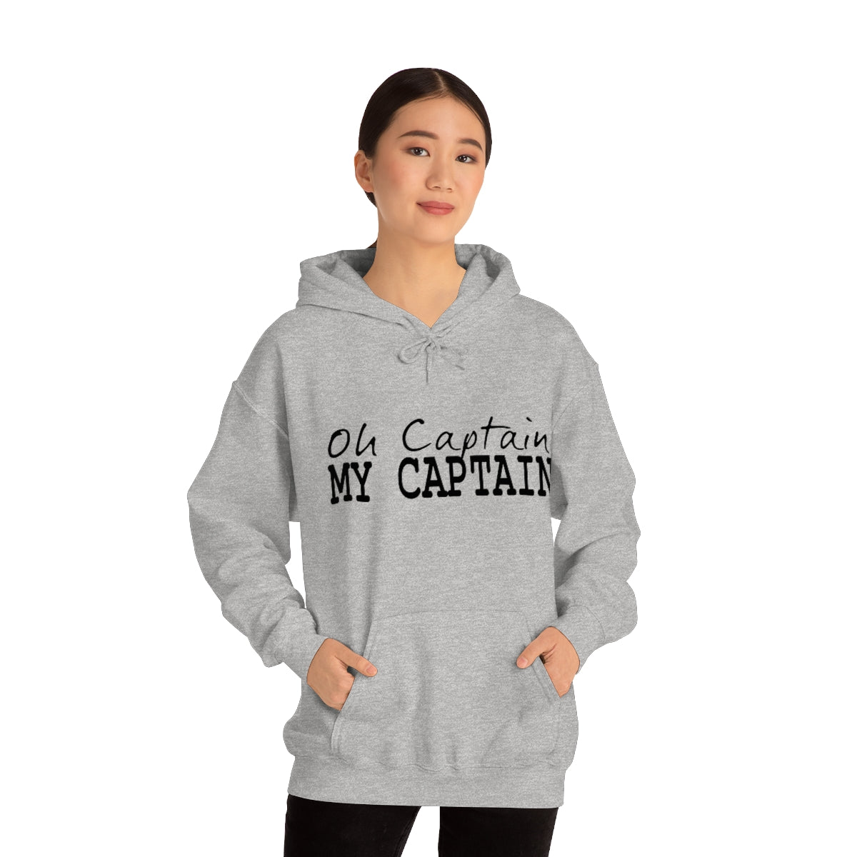 Oh Captain My Captain Adult Unisex Hoodie