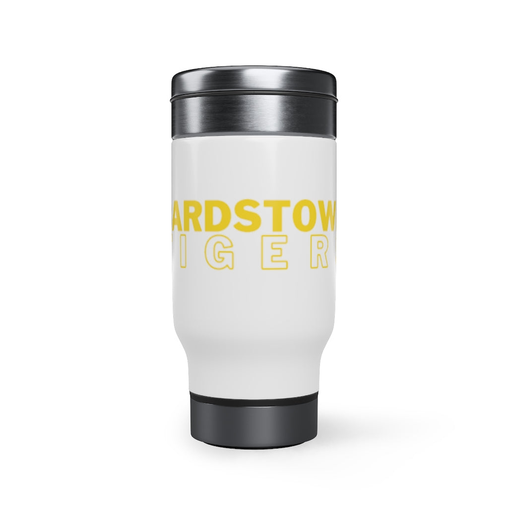 Bardstown Tigers Stainless Steel Travel Mug with Handle, 14oz